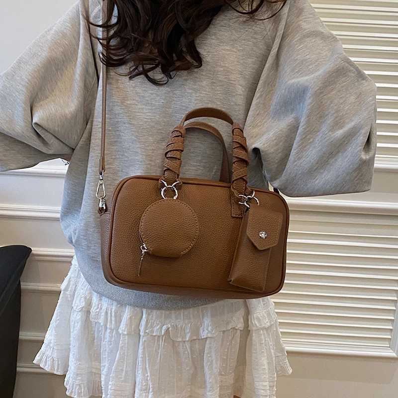 High Quality Women PU Leather Handbags Shoulder Bags Casual Female Zipper Crossbody Bags for Women Fashion Ladies Messenger BagsT251122