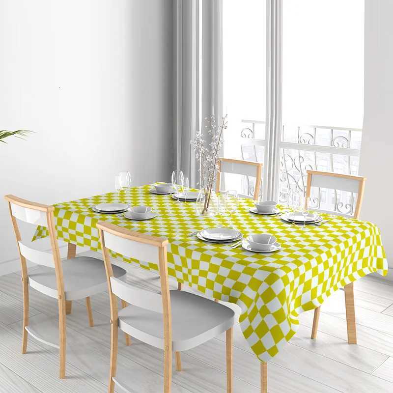 Waterproof Tablecloth Vintage Floral Farmhouse Kitchen Dining Table Cover Washable Rectangle Table Topper Decor C251122