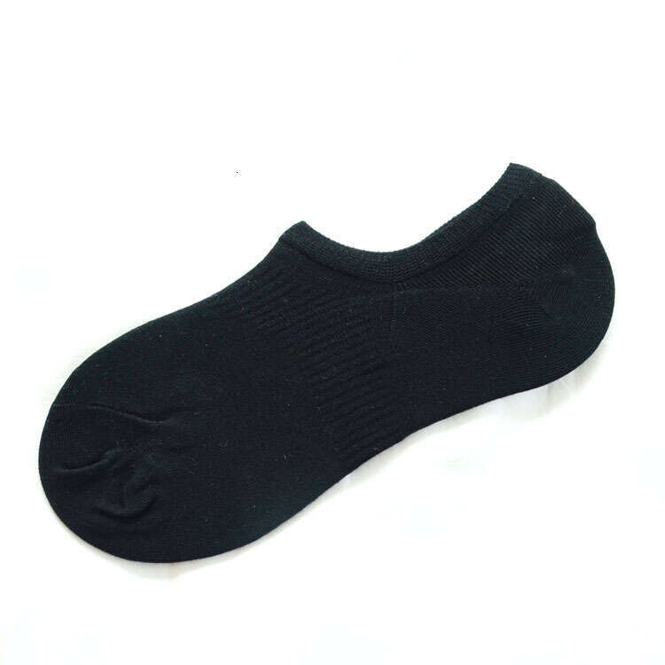 Summer Solid Cotton Basic Invisible Neutral Boat Women's Socks 35-42 Wazi B5