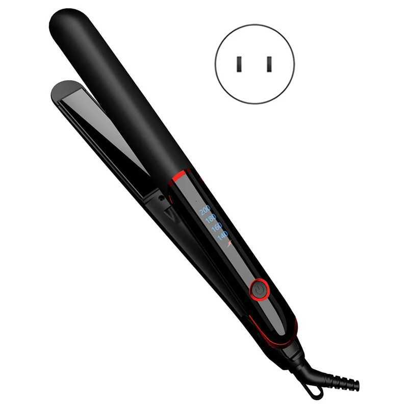 TAIGH-Fast Heat-Up Professional Flat Iron Hair Straightener Coating Curling Iron Digital Control System Hair Styling TooT251122