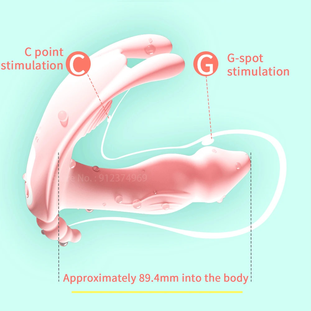 Remote dildo vibrator underwear female clitoral stimulator female masturbator vaginal massager coupler sex toy sex machine 250422 - view 3