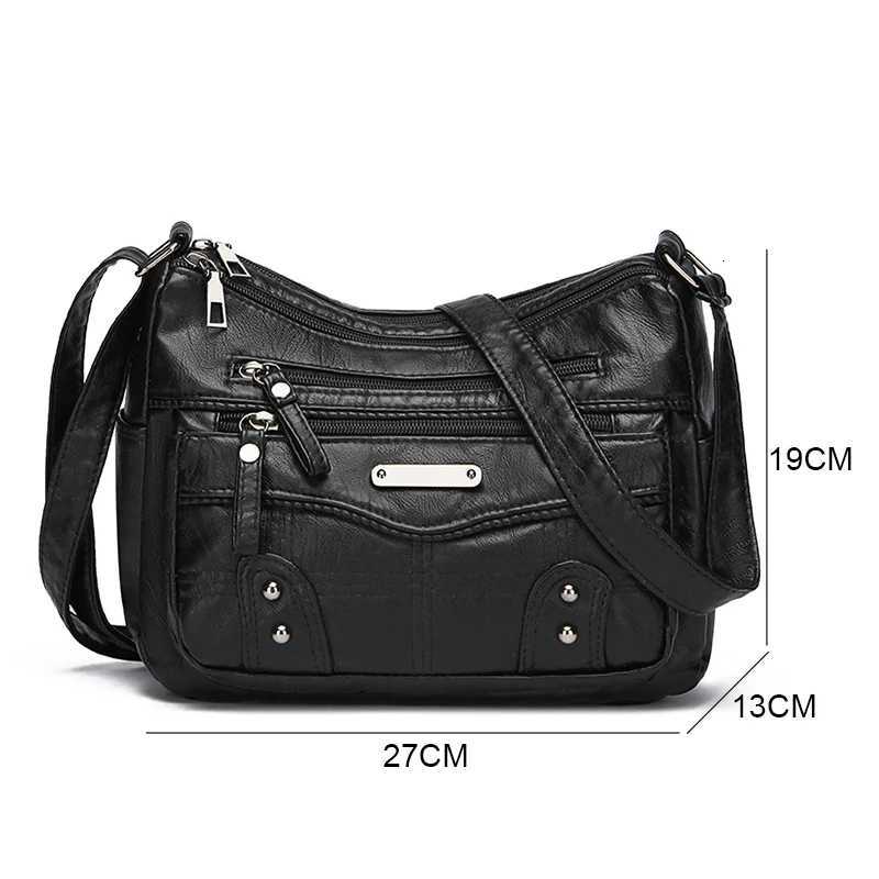 Women Fashion High Quality Leather Handbags Purses Female Retro Shoulder Crossbody Messenger Bag Luxury Designer Sac for LadiesT251122