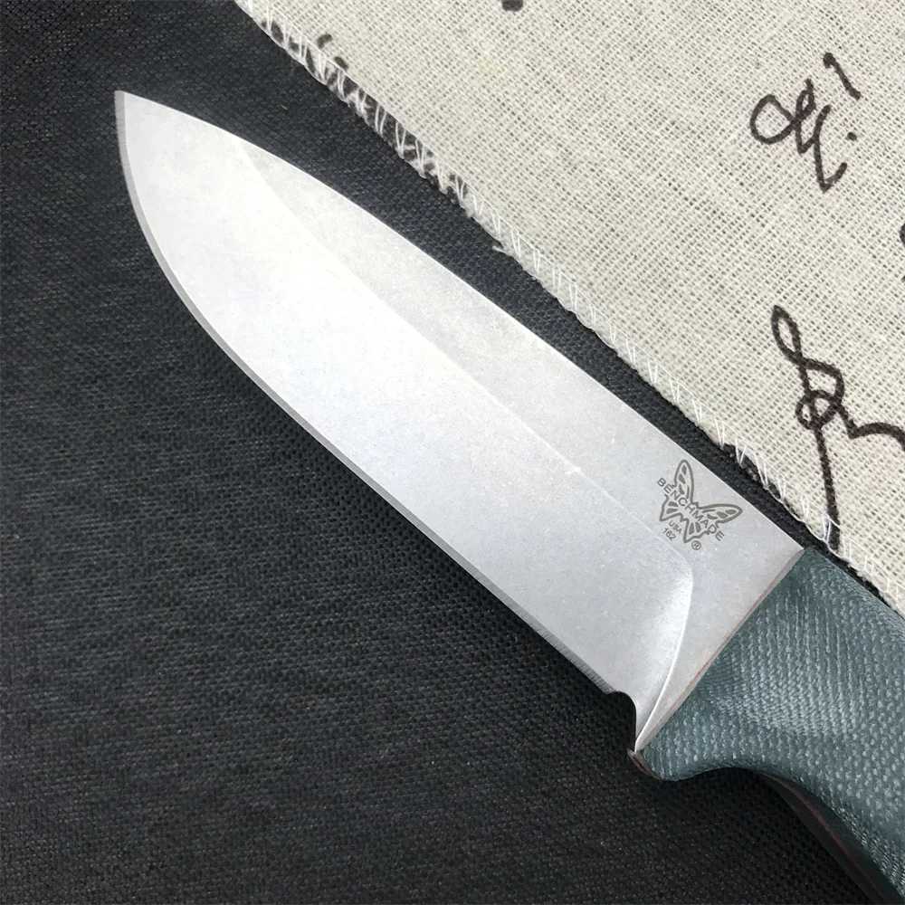 BM 162 Fixed Blade 535 Folding Outdoor Tactical Knife G10 Handle Multi Self Defense Hunter Camping Survival EDC KnifeXJ250421