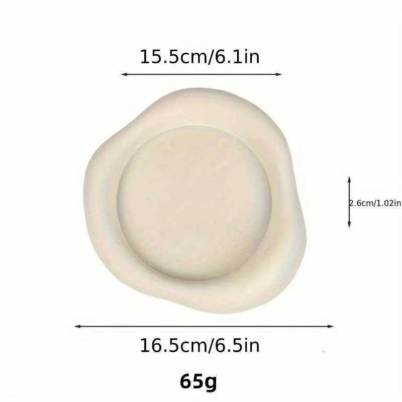 A silicone cloud shaped coaster - Soft and non slip tabletop protection for beverages - Durable soft washable beverage mat C251122