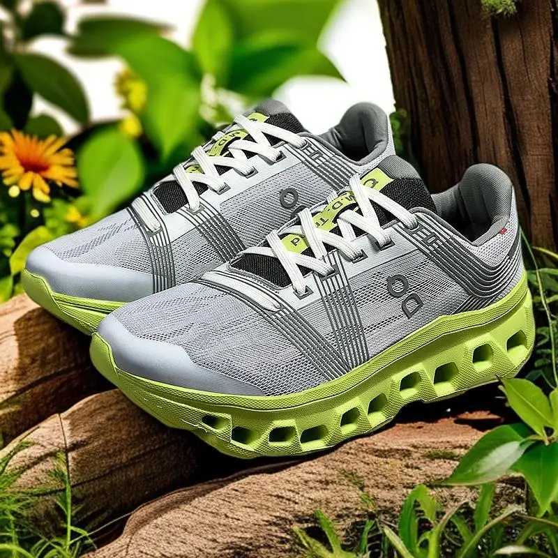Mens featherweight runner agile and elegant equipped with anti slip mesh suitable for tennis to trail comfortC250425