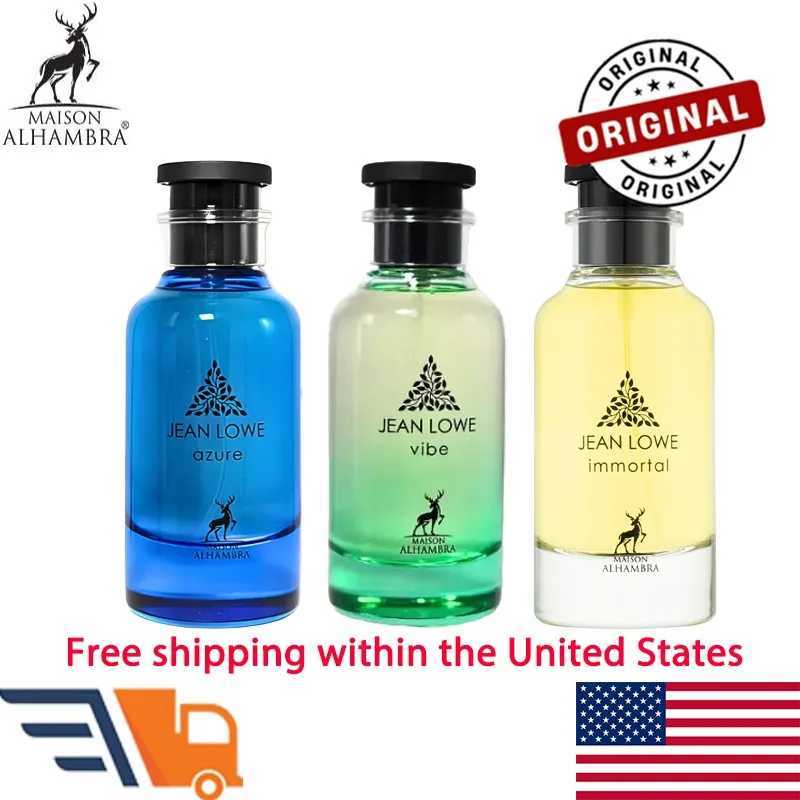 Maison Alhambra Jean Lowe Eau de Parfum Spray 34 Fl Oz Arab Perfumes Lasting Pheromones Perfume Makeup Cologne for Man J251122