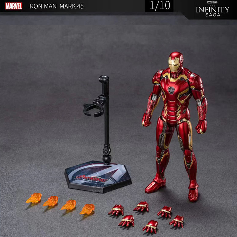 Avengers Inspired ZD Toys Iron Man MK45 Collectible Action Figure by ZD Toys - Perfect Gift for Kid's Birthday