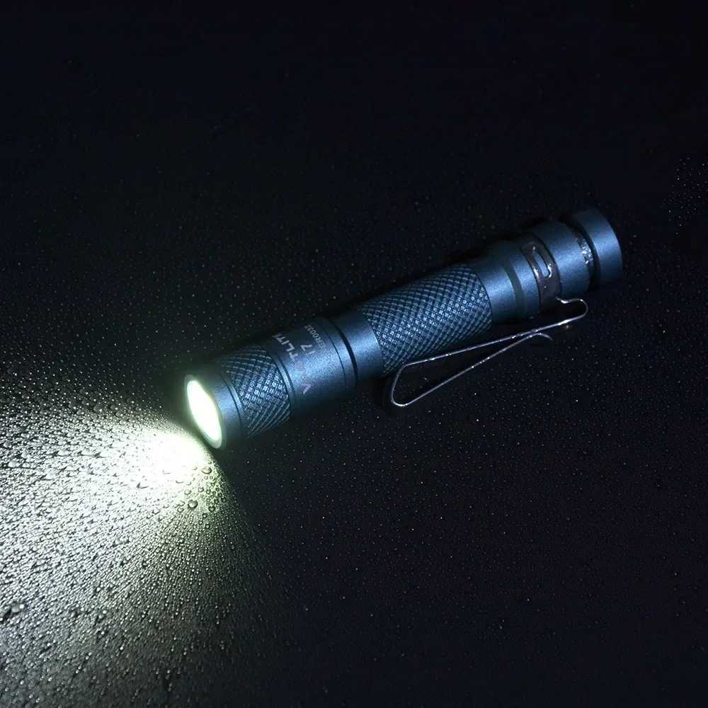 Vastlite i7 Compact EDC Flashlight 545 Lumens Torch Light Mini Black Flashlights C251122
