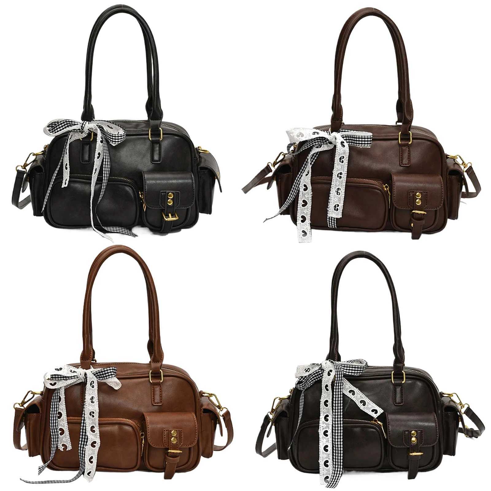 Top Handle Bag Retro Crossbody Bag Multiple Pockets Designer Handbag for Women Work Shopping TravelT251122