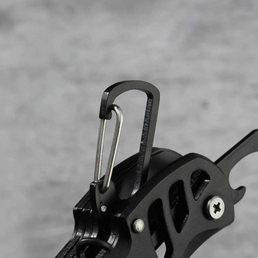 Multifunctional Folding Knife Portable Stainless Steel Pocket Knife Outdoor Camping Emergency Combination Tool Gear J251121