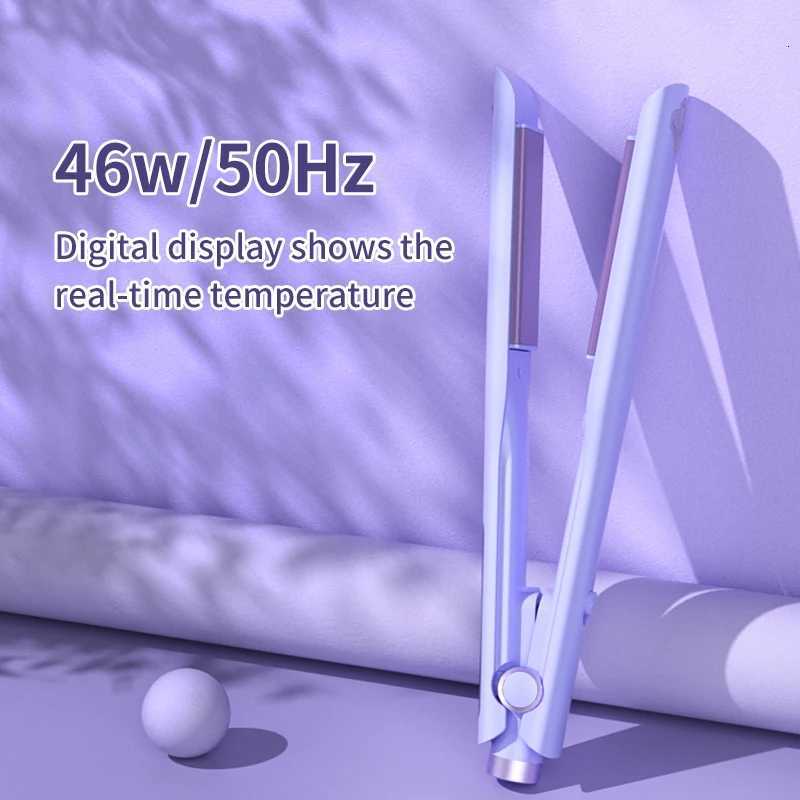 Hair Straightener 4 Adjustable Temperature Settings 30s Fast Heating Mini Flat Iron for Smooth Shiny Healthy HairT251122