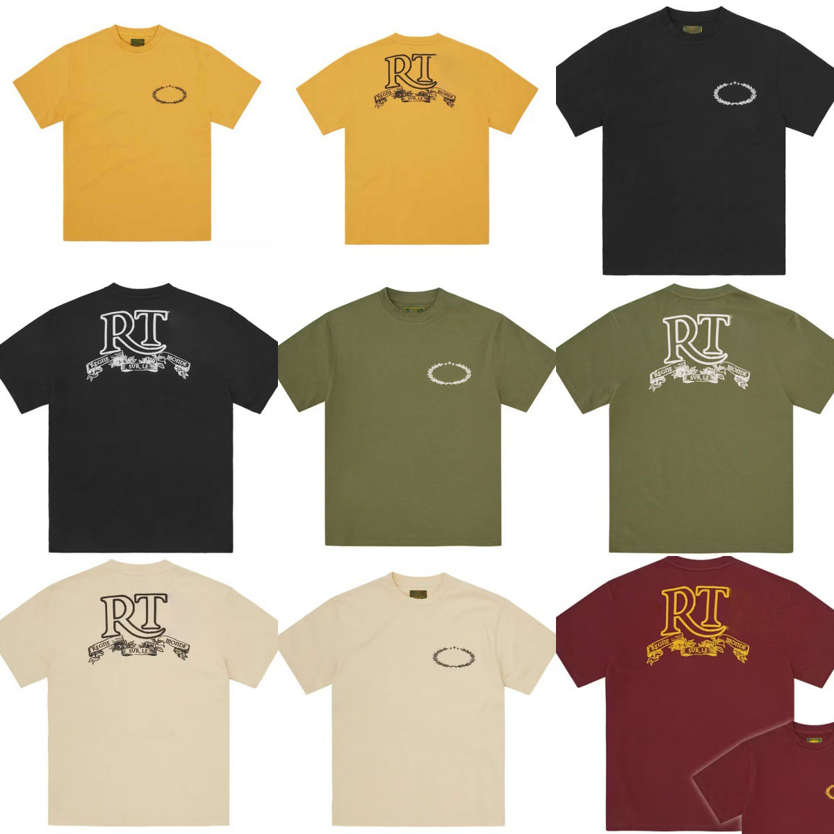 Mens Designer T Shirt Letter Print Graphic Tee Vintage Hip Hop Short Sleeve Shirts Men Streewear