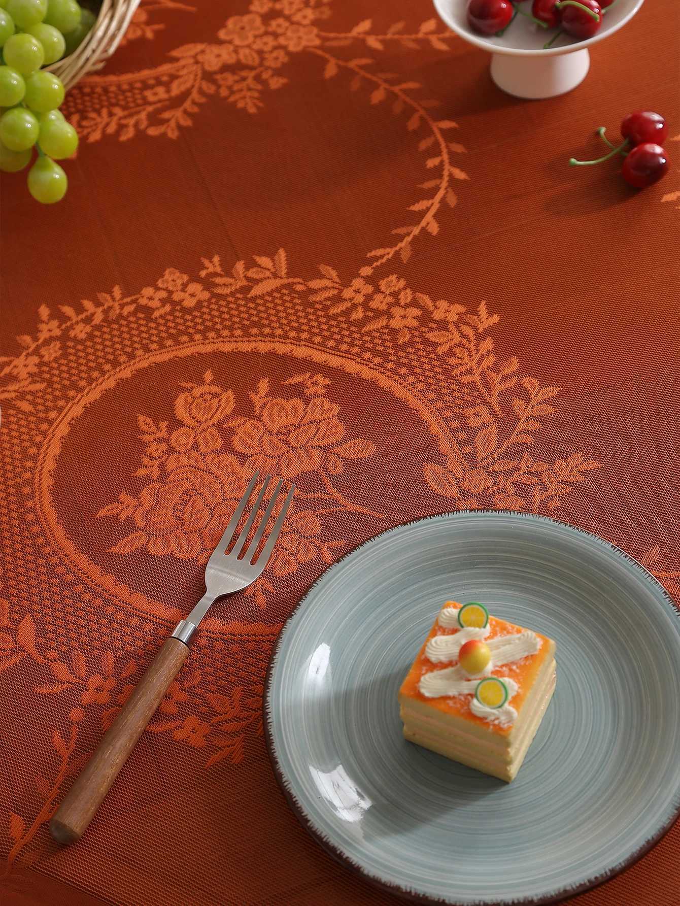 Rectangular Lace Tablecloth Vintage Table Cloth Wedding Kitchen Dining Coffee Table Cover Birthday Party Decor C251122