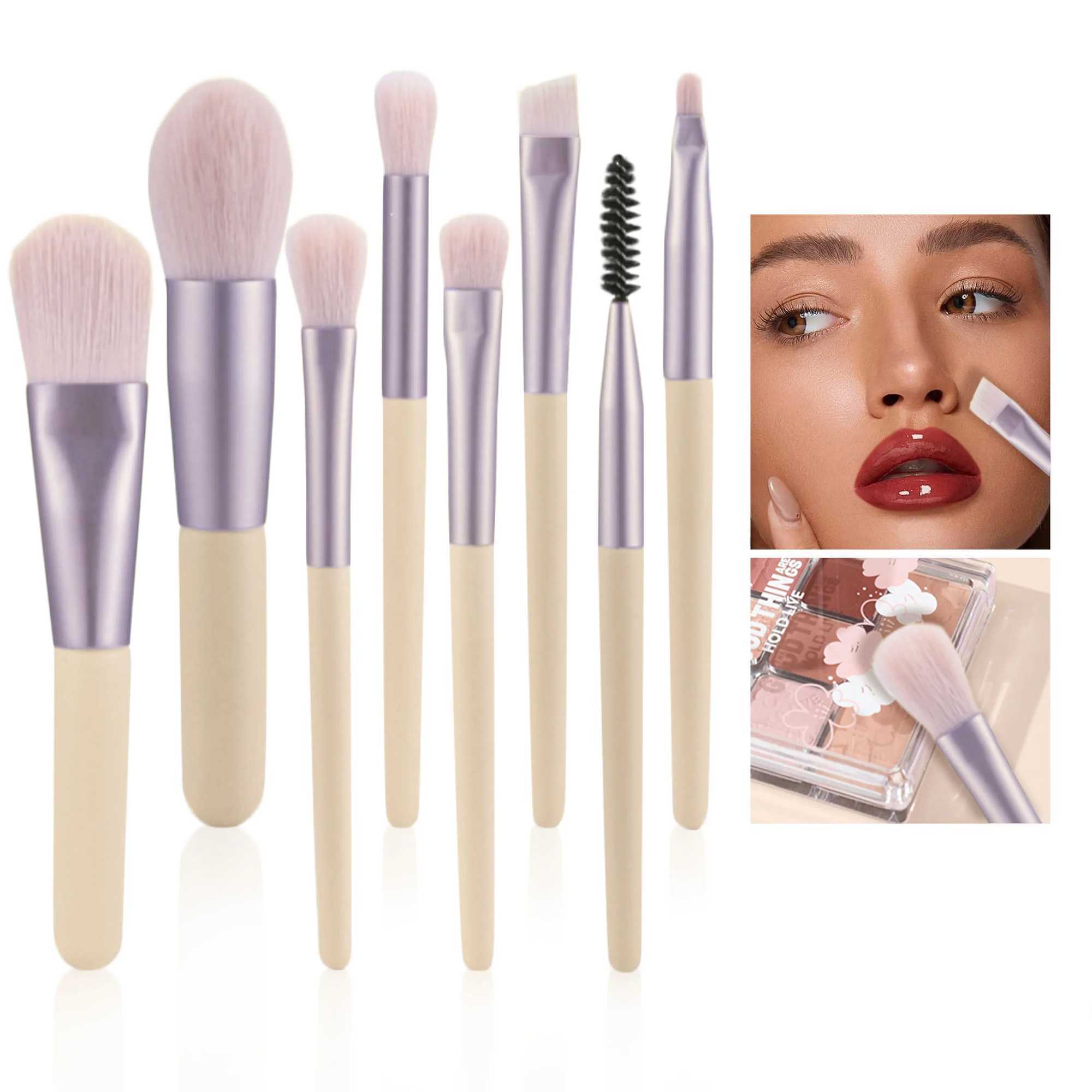 Makeup Brush Set Portable Soft Hair Loose Powder Concealer Eyeshadow Blush Foundation Brush Full Beauty Tools C251122