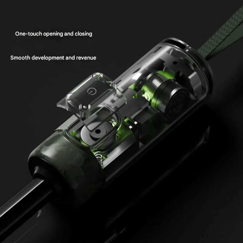 Fully Automatic Camouflage Umbrella for Men Enlarged Thickened Reinforced Large Size Wind-resistant Foldable Business UmbrellaM251122