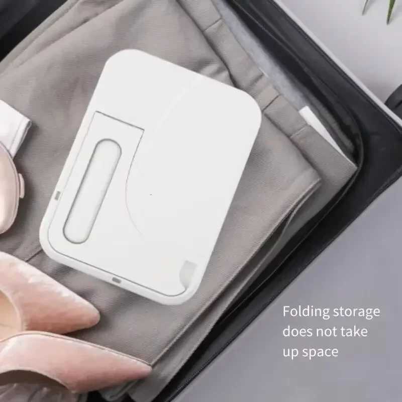 Makeup Mirror USB Rechargeable Portable Compact LED Vanity Mirror with Touch Screen Dimming Makeup Mirror M251122