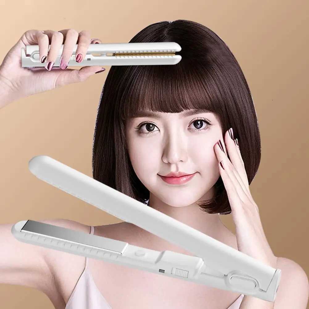 Portable Mini Hair Straightener Lightweight 180 Degrees Celsius Constant Temperature Control Suitable for All Hair TypesT251122