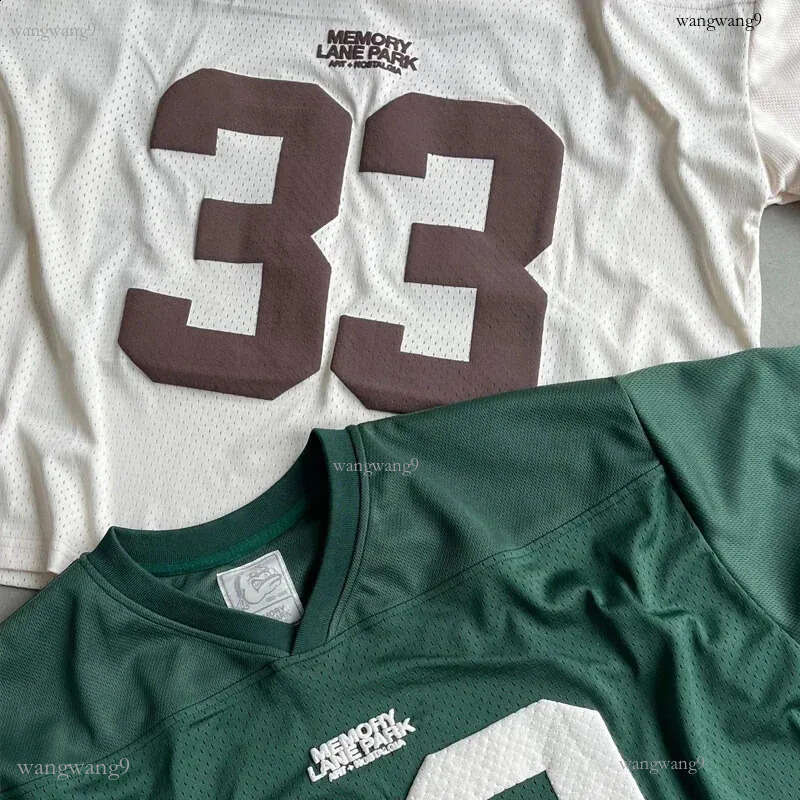 Y2K retro jersey graphic grid quick drying Tshirt mens streetwear casual sportswear unisex football training suit 240926