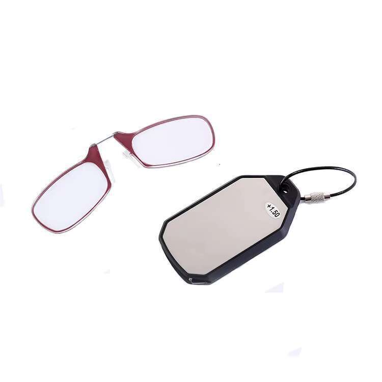 DHCollections 2024 new fashion quality mini portable keychain reading glasses