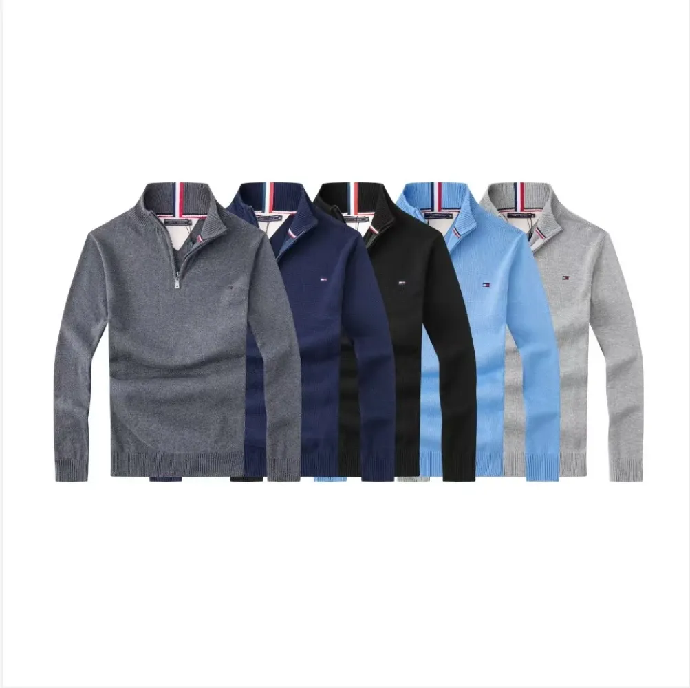 Designer Sweater Mens cardigan Sweater Man Sweaters Long Sleeves Knitted Jumper Fashion Turtleneck Casual Sweatshirts High Quality Clothes