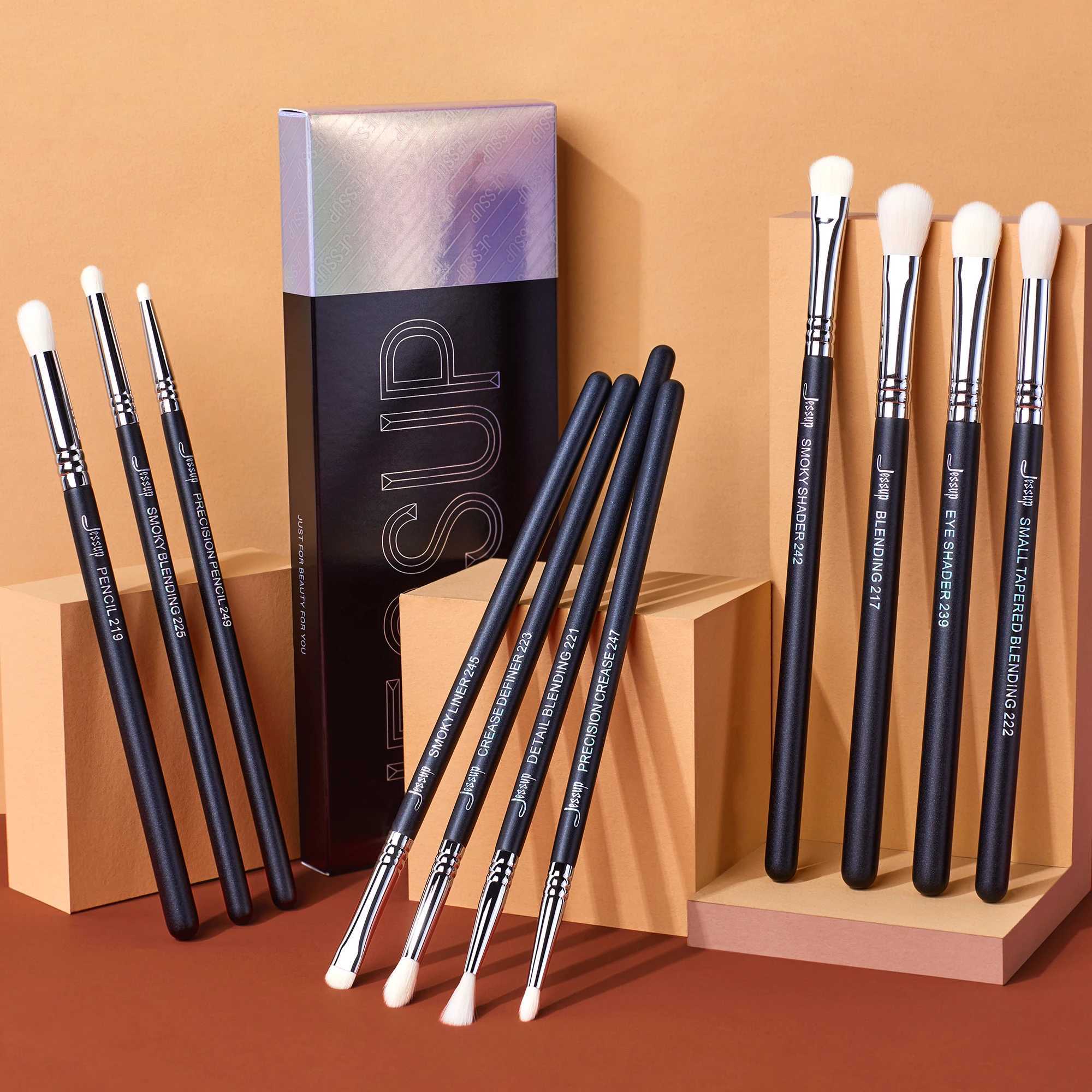 Jessup Eyes Brushes set Eyeshadow Makeup Brush Premium Synthetic Blending Shader Crease T340 C251122