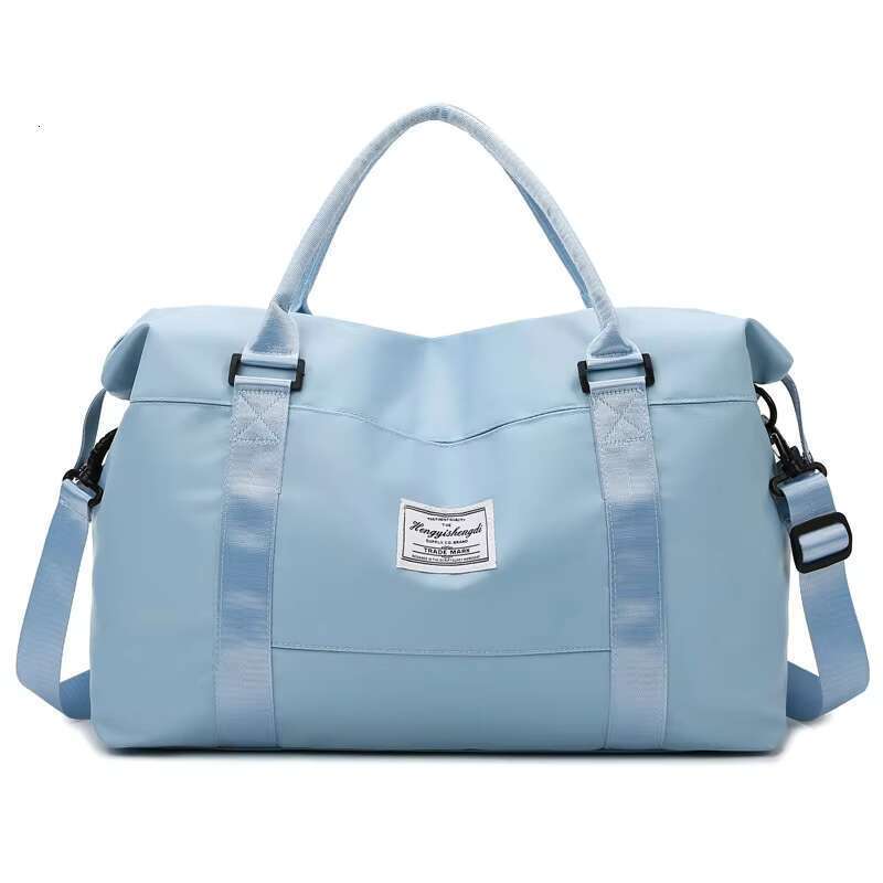 DHgargets Fashionable fiess women's large shoulder gym bag, waterproof sports handbag, lage travel bag
