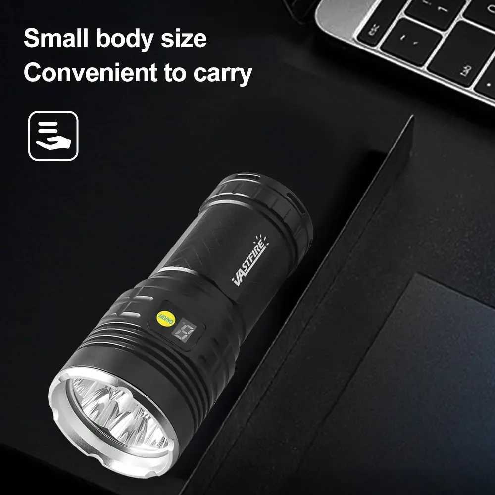 8Lights 160W UV Flashlight 395nm Black Mirror Flashlamp Ultraviolet Ink Dryer Money Fluorescer Detector Purple Light Torch C251122