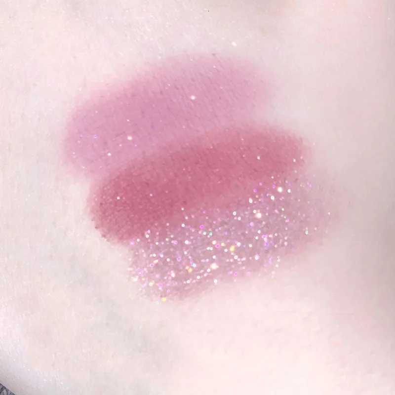 Dream Glittering Purple Eyeshadow Glitter Pearlescent Highlighter Makeup Monochrome Glossy Shiny Eye Shadow PaletteT251122