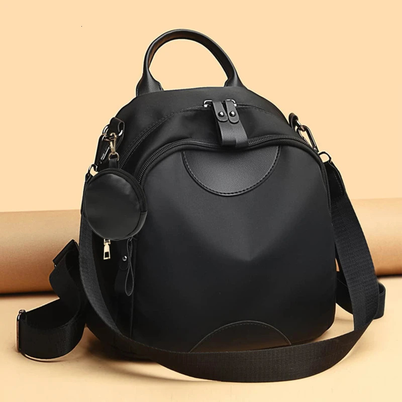 Fashion Plaid Oxford Women Leisure Backpack Student Teenage Girl School Bags Large Capacity Waterproof Travel Rucksack 251111