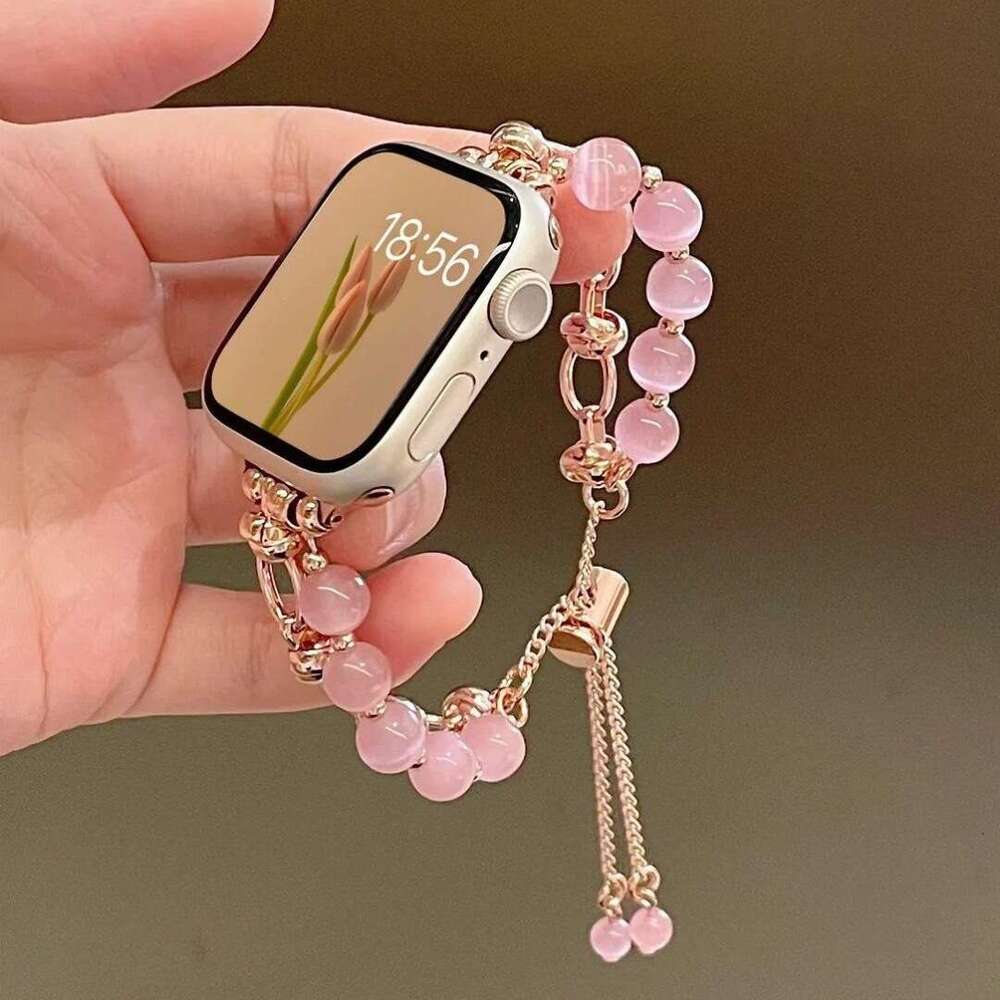 Cat Eye Stone Crystal Bracelet Strap for Applewatch Smart Accessories Ladies' fashion jewelry accessories