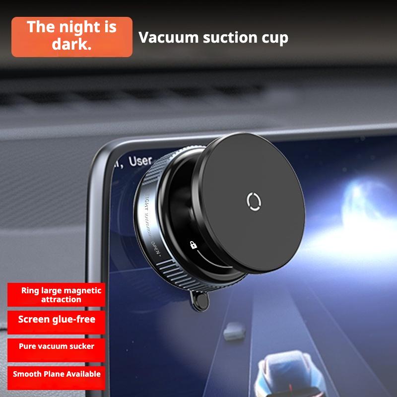 Multifunctional vacuum magnetic mobile phone bracket, suction panel dashboard bracket, lazy wall rotating bracket