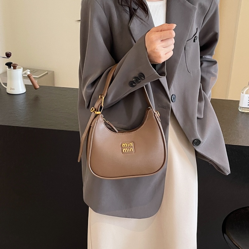 2025 New Free Shipping Hot selling Women's Bag Simple and Versatile Underarm Bag Designer black white color Women's Versatile Fashion Handba