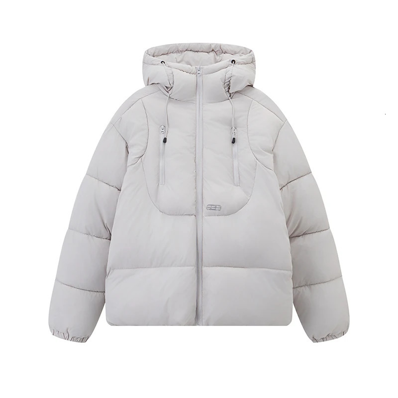 Autumn Winter 2025 Women Parkas Coat Korean Loose Hooded Thicken Warm Short Down Cotton Padded Jacket Female Outerwear Tops 251110