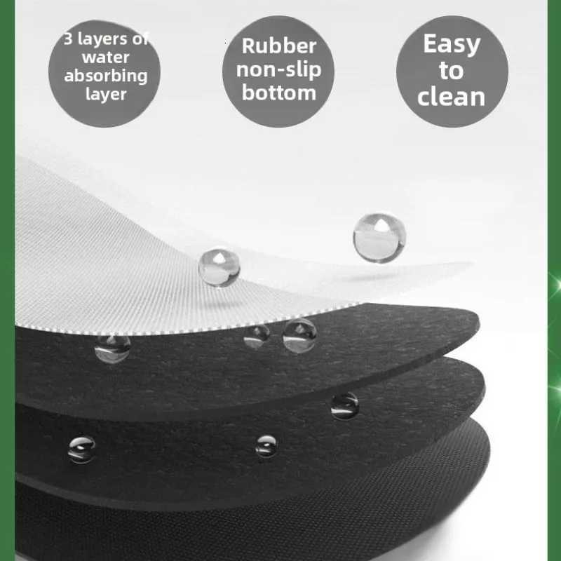 3-piece Set of Christmas Style Circular Coasters Christmas Desktop Decoration Teacup Pads Light Luxury Circular Anti Slip Pads C251122