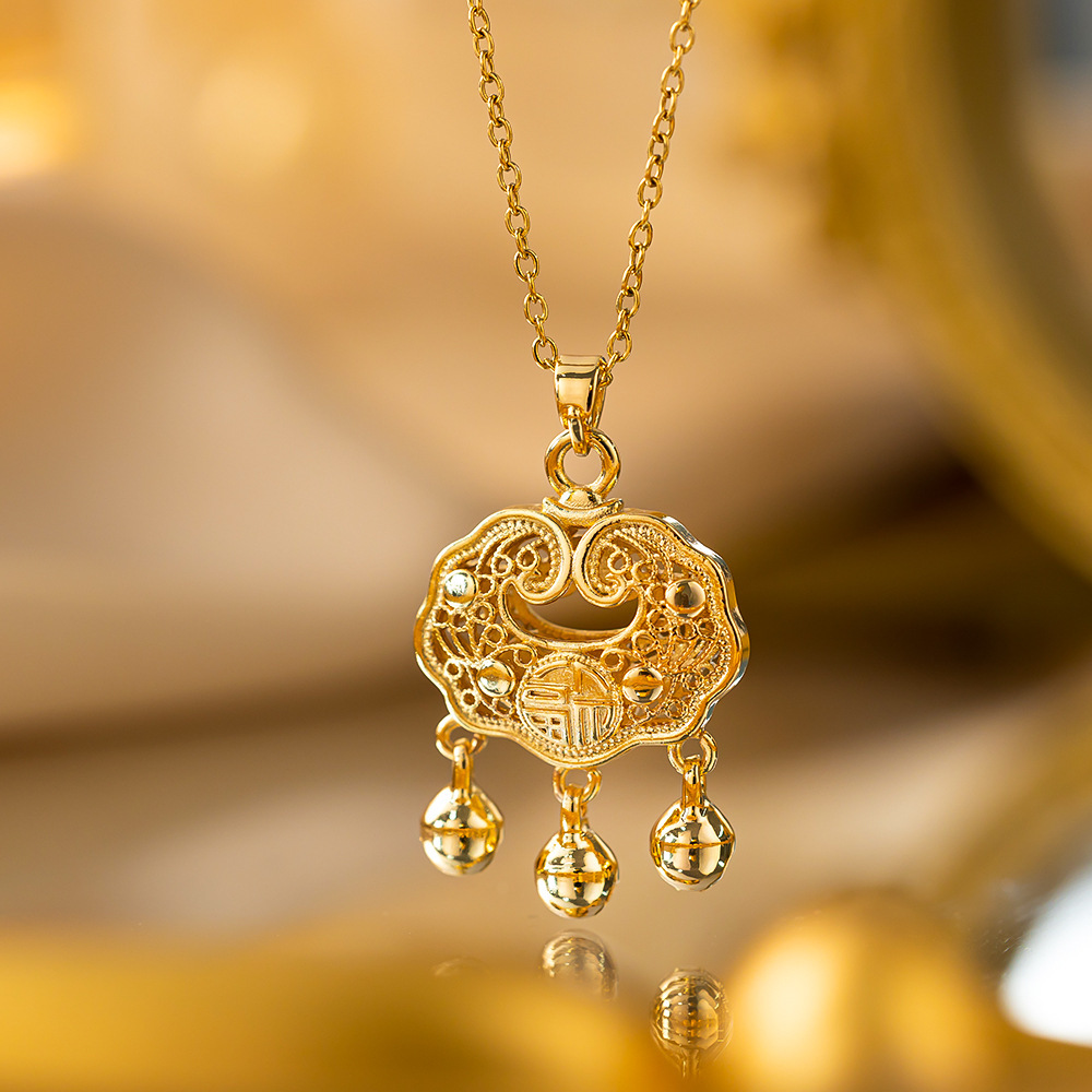 High-quality elegant light luxury full zircon copper micro inlaid necklace designer necklace for woman diamond chain luxury jewelry women mens necklac - view 3