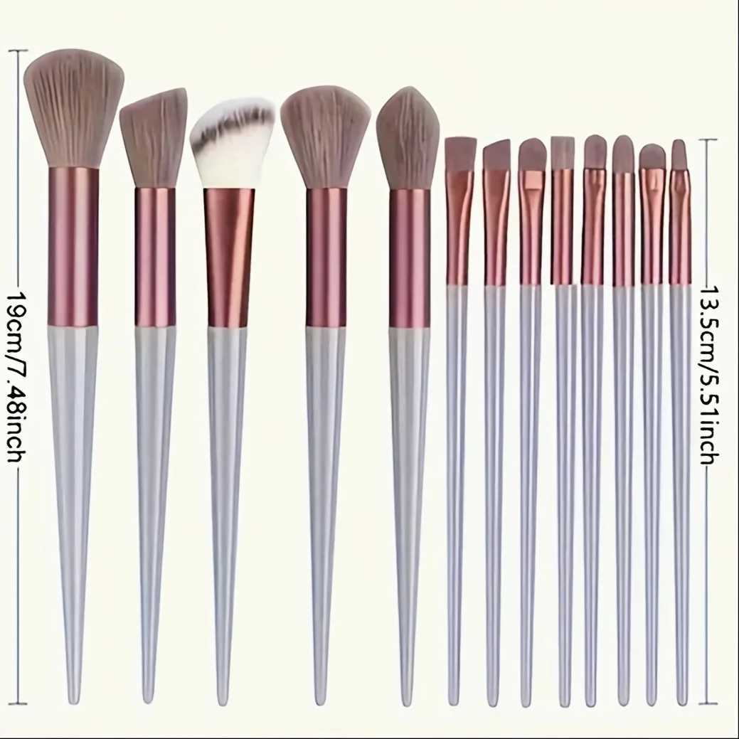 13pcs makeup brushes set with free storage bag blush brushes shadow brushes eyeshadow brushes and other 13 brushes with dif C251122