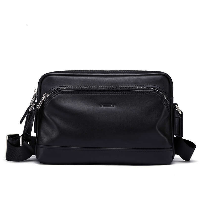 Luxury Bag Designer Men's One-Shoulder Cross-Body Bag Multifunctional and Practical Hobo Genuine Soft Leather Bag Business Top Cowhide Top Handle