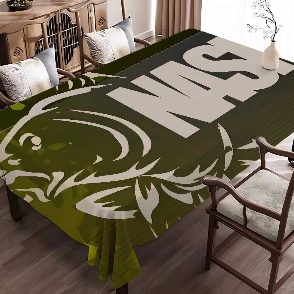 Nash Fishing Waterproof And Oil-proof Tablecloth Bedside Table Dustproof Decorative Cloth Living Coffee Tablecloth C251122
