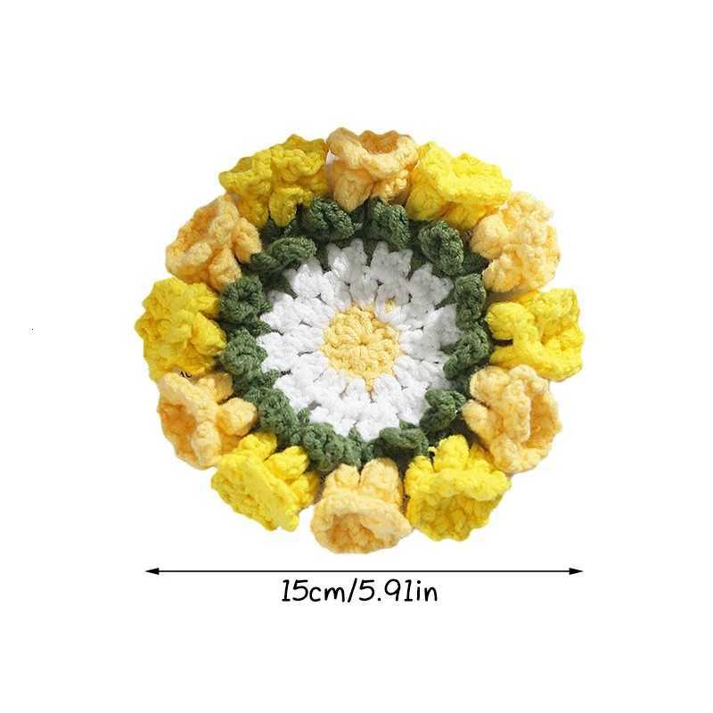 Crochet Coaster Lily Of The Valley Flower Coaster Crochet Flower Placemat Bouquet Cup Pad Coffee Mug Cup Mat Mothers Day Gift C251122