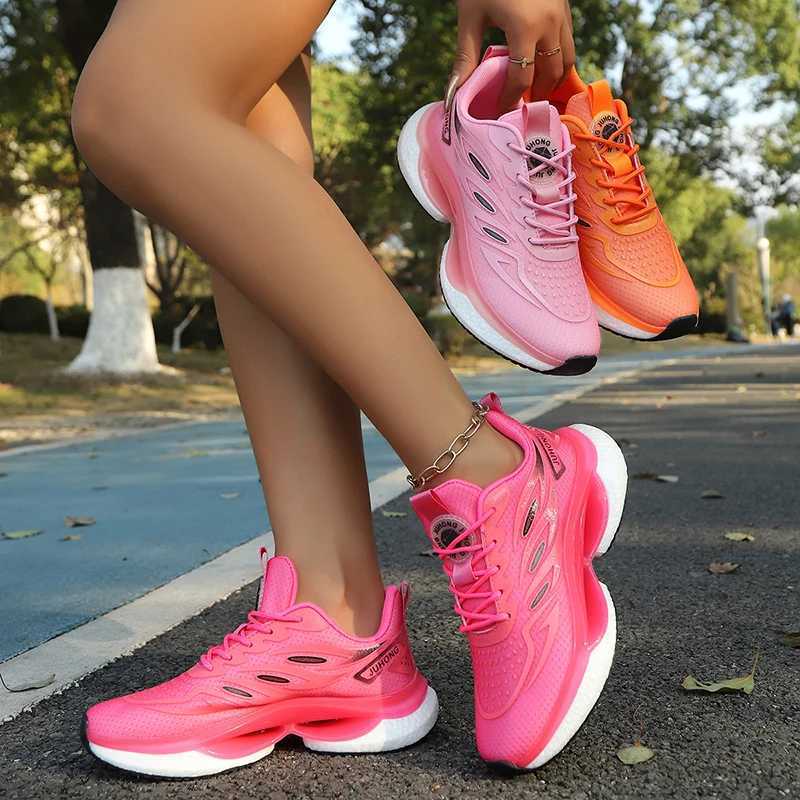 Women Sneakers Running Shoes Women Plus Size36-45 Sports Shoes Casual Couple Trainers Shock Tennis Gym ShoesC250414