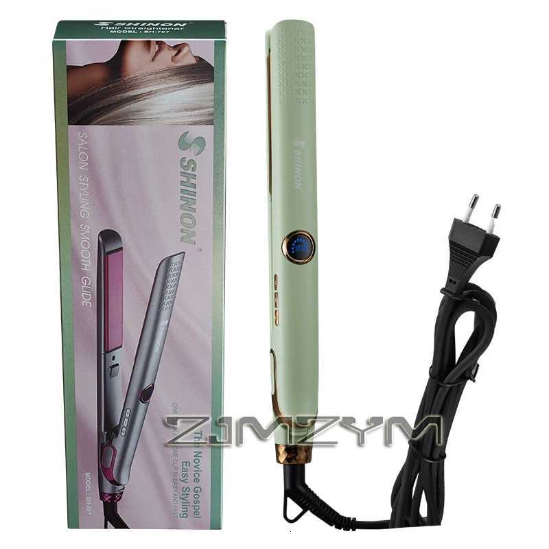 Professional Hair Straightener Curler Thermostatic Curling Iron Dual-use Non-damaging Straightening Hair Straightener Hair CareT251122