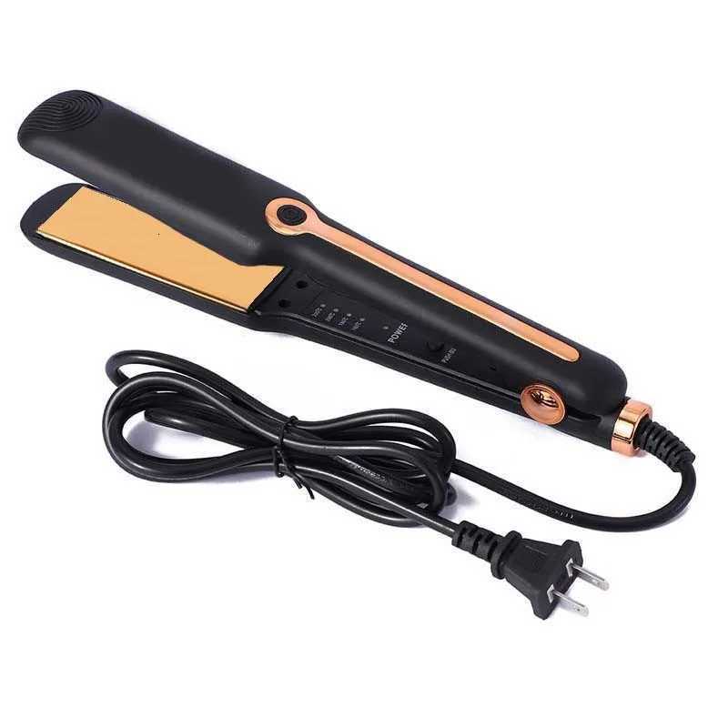 Hair Straightener Professional Ceramic Flat Iron Negative Ion Wide Plate Temperature Adjustable Straightening Iron SplintT251122