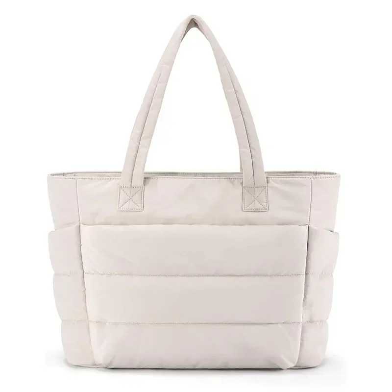 Wens Bag Large Capacity Solid Color Handbag Cmuter Work Student Classroom Shopping Bag Versatile Handbag Z250422