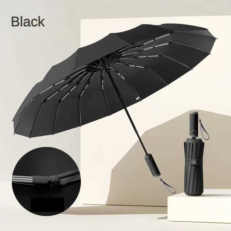 Super Strong Large Automatic Umbrella for Men Women16K 112Bone foldingWindproof Waterproof Anti-UV Rainstorm Special UmbrellasM251122