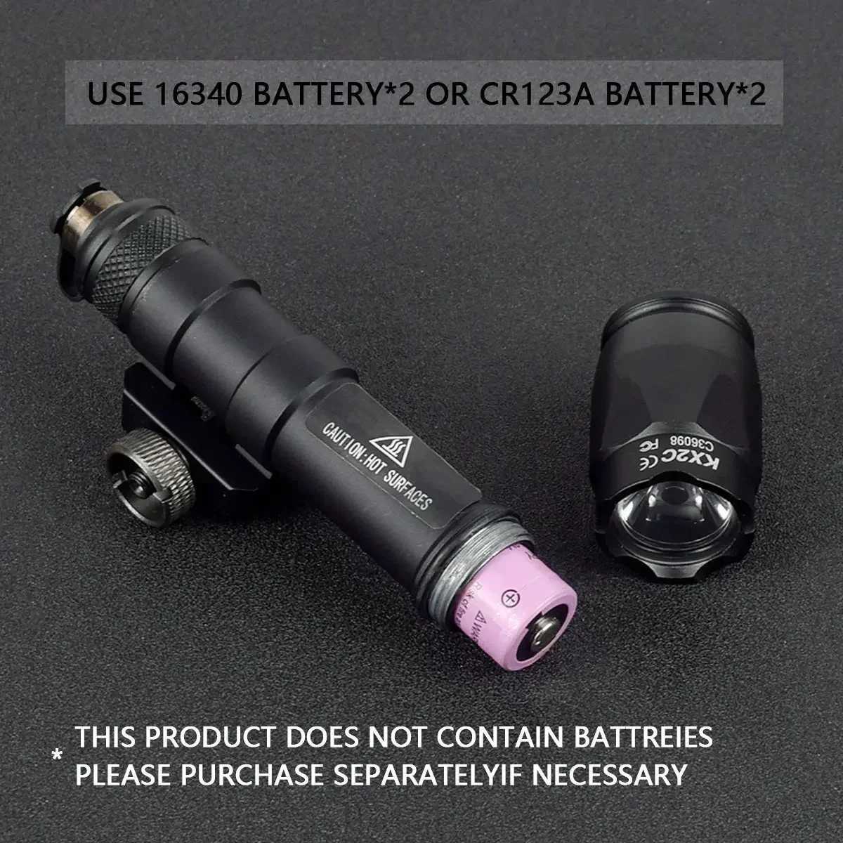 Surefir Tactical Flashlight M300 M600 M600C Scout Light With Dual Function Pressure Switch 600 Lumen Hunting Weapons Gun Light C251122