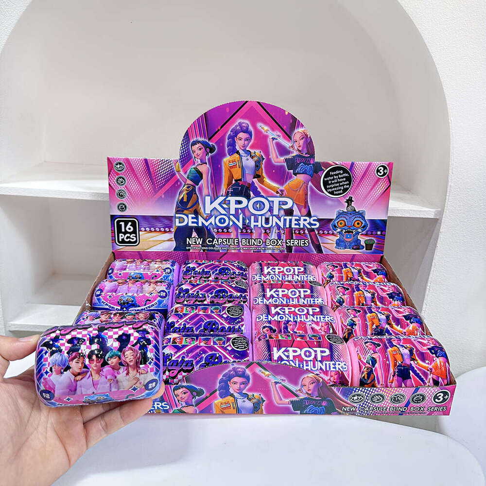 K-POP Demon Slayer Group Merchandise Trendy Toy Figurine Pendant Blind Box Capsule Unboxing Fun Backpack Car Ornament