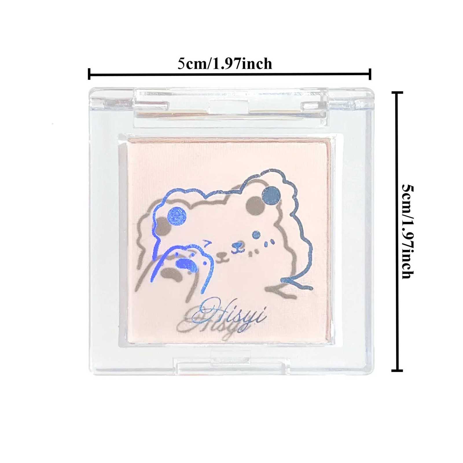 Hisyi Matte Monochrome Eyeshadow Palette Natural Light Highlighter Powder For Delicate Eye Contouring BrightensT251122