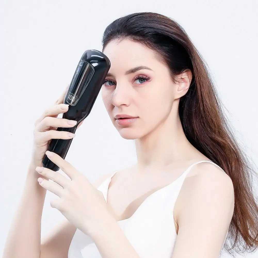 Negative Ions Hair Ends Trimmer Fully Automatic Electric Hair Straightener Versatile Rechargeable Hair Cutting MachineT251122