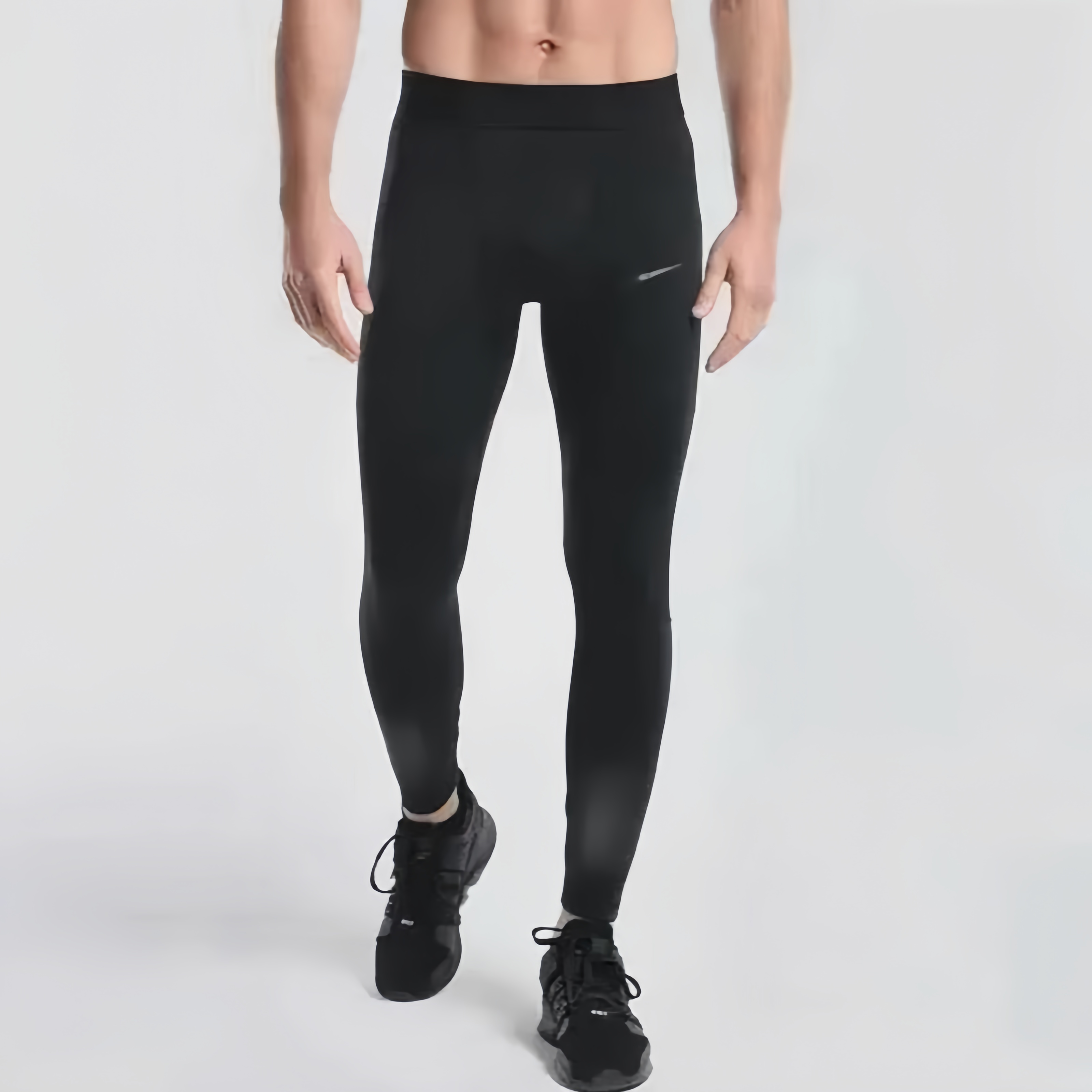 Men's Compression Tights Sports Pants Quick Dry Fitness Leggings for men Pants Thermal Slim Leggings Thickened Skinny Warm Long For Autumn Winter