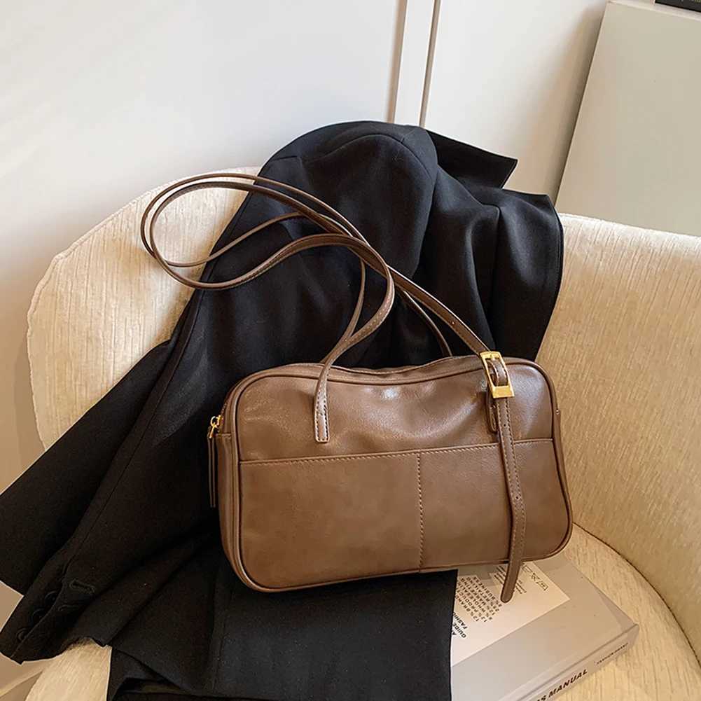 Shoulder Bag for Women Adjustable Strap Boston Tote Bag PU Leather Zipper Handbag Satchel Bag Work Travel BagT251122